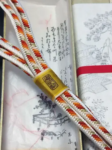 [ 미사용 새상품 ] 도묘 허리띠 마루나비 나라구미