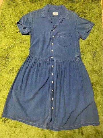 뎁트 스토어 하라주쿠 데님 원피스 구제 의류