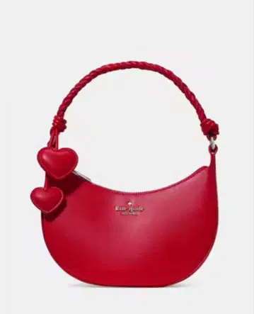 노바 브레이디드 핸들 스몰 크레센트 크로스바디 백