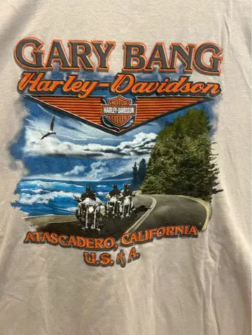 00s 할리데이비슨 T셔츠 Gary Bang 아타스카데로 XXL