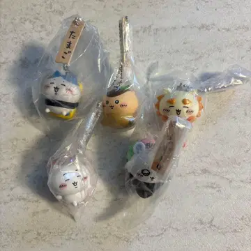 가챠 치이카와(먼작귀) 스시 피규어 키링 5종 세트