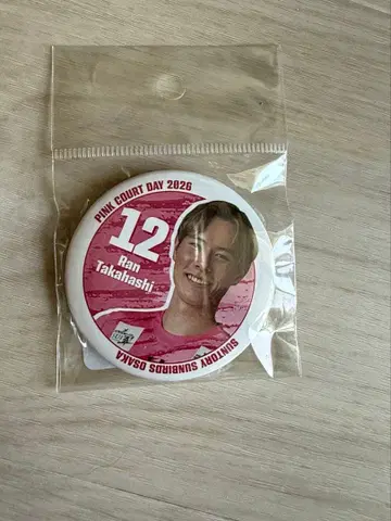 타카하시 란 캔뱃지 산토리 선바즈 오사카