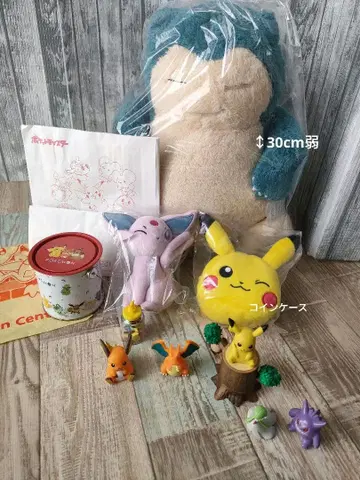 포켓몬 피규어 세트 봉제 인형 코인 케이스 묶음 판매