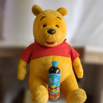 디즈니 푸우 특대형 BIG 봉제 인형 선앤스타 레트로