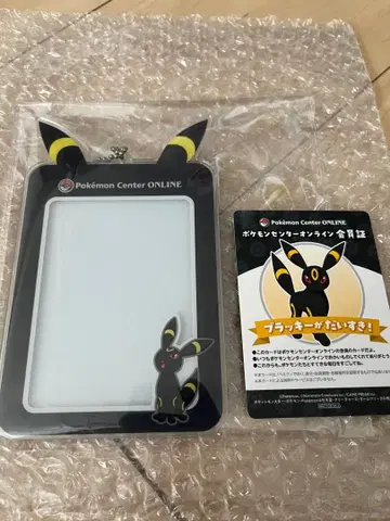 포켓몬 센터 온라인 A상 블래키 아크릴 카드 케이스