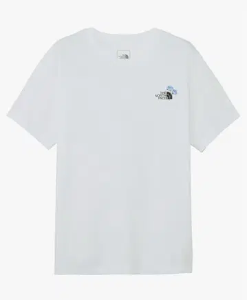 THE NORTH FACE 반팔 티셔츠 플라워 로고 티