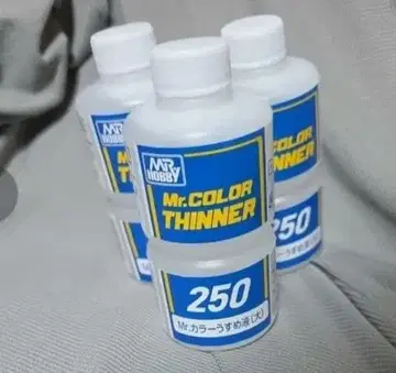 Mr.COLOR THINNER 희석액(대) 250ml 3세트
