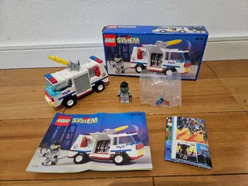 올드 레고 6614 코스모 소방차 상자 설명서 1995년 LEGO