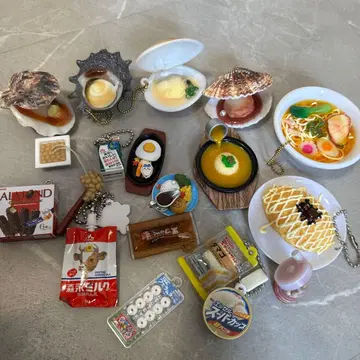 식품 샘플계 스트랩 가챠가챠