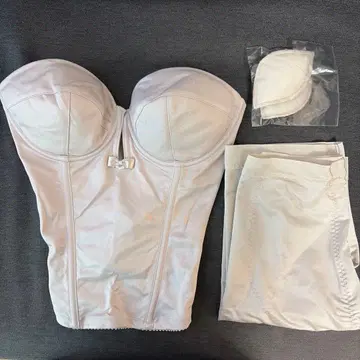 bridal bloom 뷔스티에&거들 세트 D70 M 사이즈