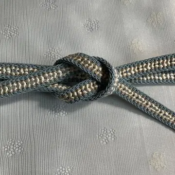 여름 레이스 허리띠 이가구미히모 순수 실크