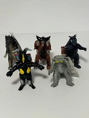 울트라맨 시리즈 괴수 피규어 5체 세트