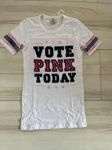 빅토리아 시크릿 핑크 티셔츠 페어리 그런지