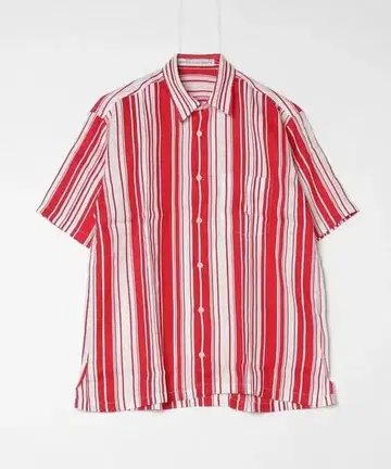 [ SHIPS ] 쉽스 린넨 100% 반팔 셔츠 L 사이즈