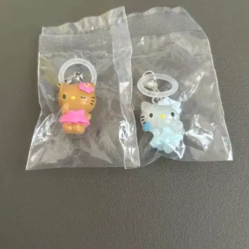헬로키티 메지루시 액세서리 일광화상 천사 세트
