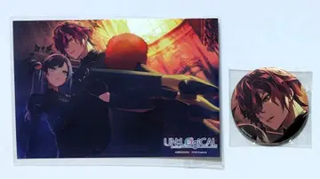 UN:LOGICAL HMV 야카 캔뱃지 엽서