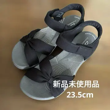미사용 새상품 Clarks Aria Shore 블랙 23.5cm