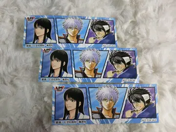 점프샵 오리지널 스티커 은혼 사카타 긴토키 타카스기 신스케 가츠라 코타로