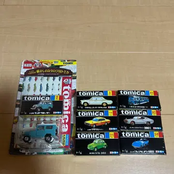 토미카 복각판 블랙박스 토미카 세트 7대