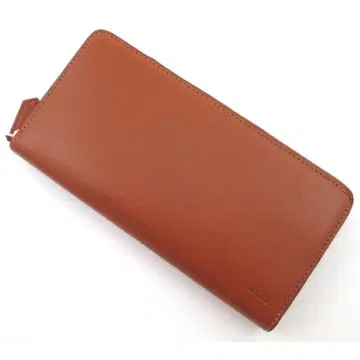 박스 없음 특가 미사용품 폴스미스 고급 가죽 사용 장지갑 카멜