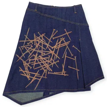 clutch asymmetry 데님 스커트 Y2K 아카이브