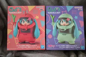 GUNDAM x MIKU 피규어 2색 세트