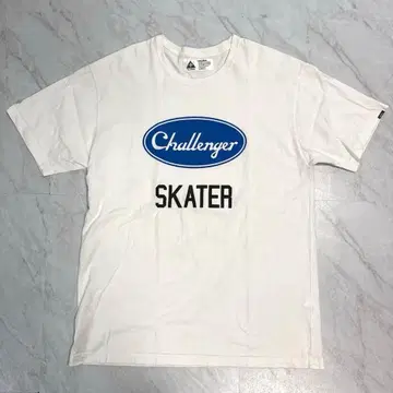Challenger XL 티셔츠 화이트 SKATER