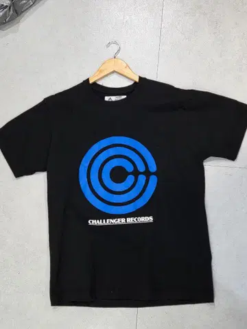 새상품 CHALLENGER RECORDS 블랙 T셔츠 XL