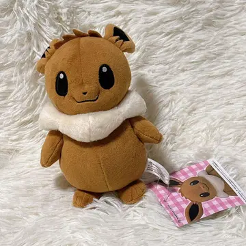 복슬복슬한 이브이 봉제 인형