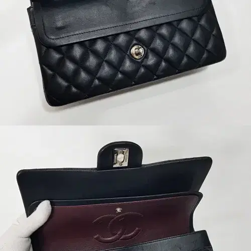 샤넬 정품)샤넬 클래식 미디움 램스킨 29번대 사진 8