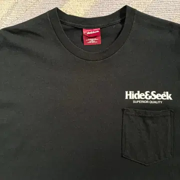 Hide&Seek 하이드앤시크 XL 포켓 T셔츠 TENDERLOIN