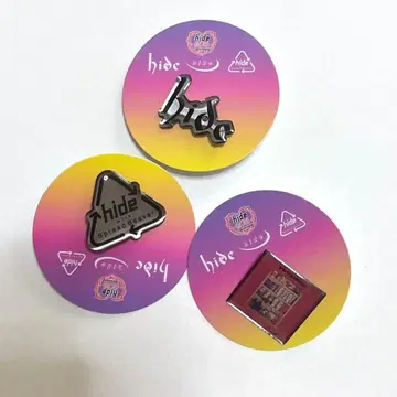 hide 핀즈 캡슐 3개 세트 (3~4번째 이미지 참고)