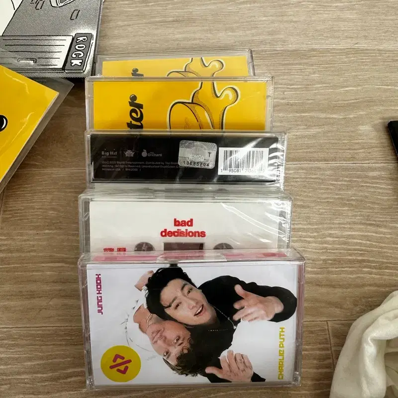 방탄 및 콜라보 테이프