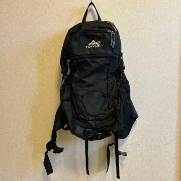 백팩 40L 대용량 앞 벨트 2점 고정 블랙 백팩