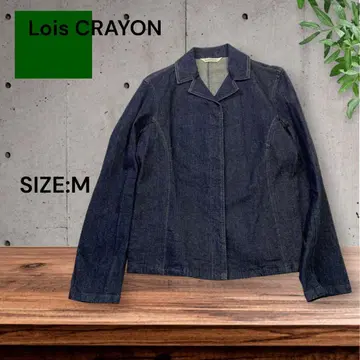 e2085 Lois CRAYON 다크 데님 자켓 M