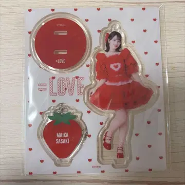 =LOVE 이코러브 사사키 마이카 아크릴 스탠드 특별히 부탁해