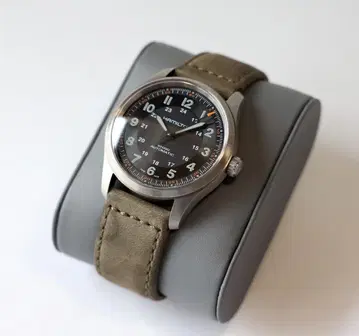 Hamilton H70205830 카키 필드 자동 와인딩 티타늄 케이스