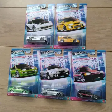 핫휠 90년대 미니카 세트 시빅 셀리카 외