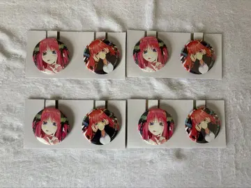 제일복권 5등분의 신부 J상 캔뱃지 세트 나카노 니노