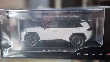 신형 RAV4 GR SPORT 미니카 블랙 x 플라티나 화이트 펄 마이카