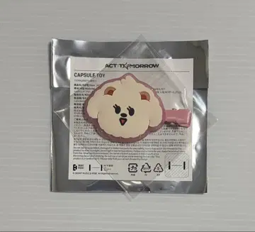 TXT 캡슐 토이 헤어 클립 범규