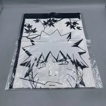 미개봉 우즈마키 나루토 & 우치하 사스케 노렌 NARUTO 돌풍전