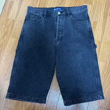 BoTT 다크 그레이 데님 숏팬츠 M
