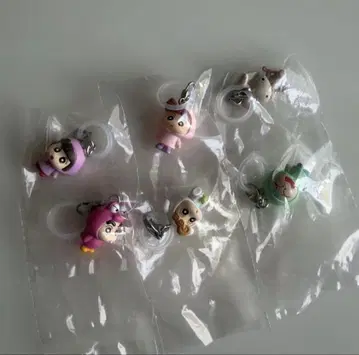 짱구는 못말려(크레용 신짱) 메지루시 액세서리 파스텔 컬러 컴플리트