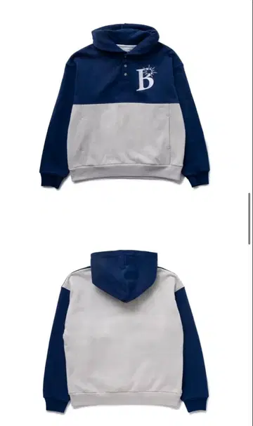 [레어 XL 사이즈] Bott 코무돗토 유타 착용 2톤 후드티 자수 로고