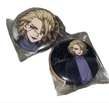 Dr.stone 닥터스톤 블랙수트 스탠리 업 캔뱃지