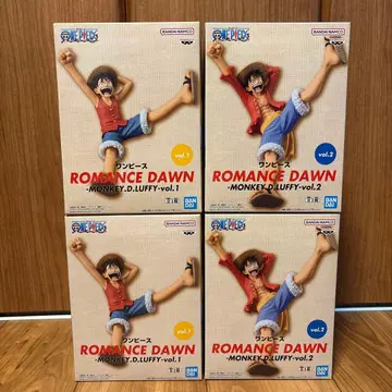 인형뽑기 경품 원피스 ROMANCE DAWN 루피 4세트