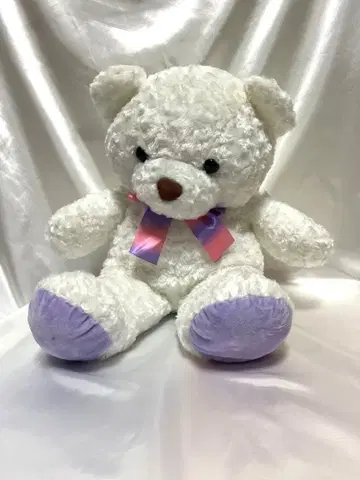 화이트 곰 봉제 인형