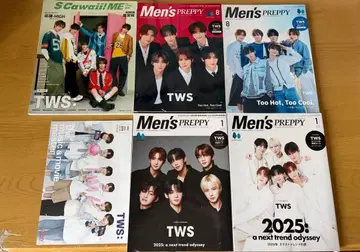 tws 잡지 6권 묶음 판매 남성용 프레피 S Cawaii!ME HMV