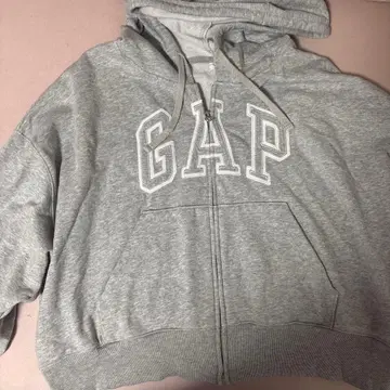 GAP 그레이 후드티